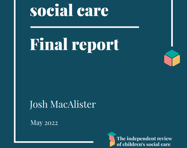 Care Review report cover