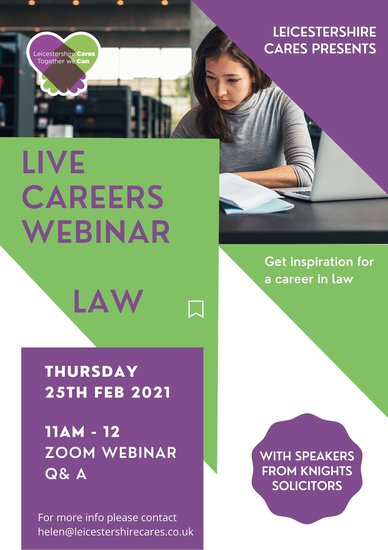 Careers webinar - law