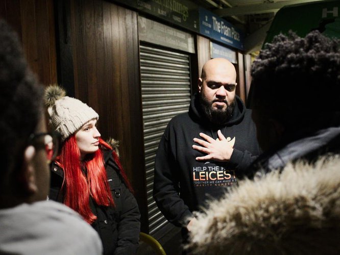 Arif Help The Homeless Leicester