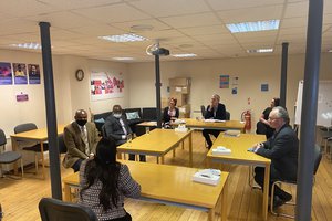 Priti Patel at Leics Cares discussion11.jpg